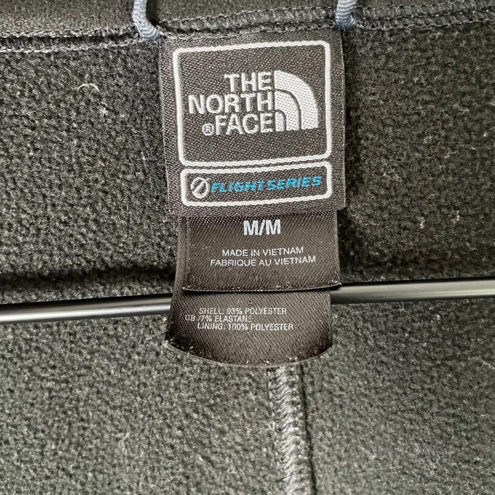 The North Face Jacket Mens Medium Flight Series TKA Stretch Black Full Zip - Picture 7 of 14